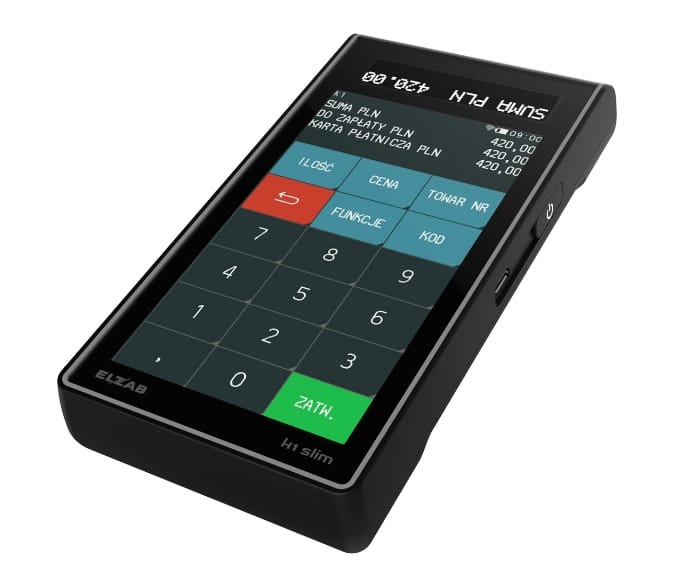 Elzab K1 Slim Kasa Fiskalna Online BT Wi.. - obrazek 3