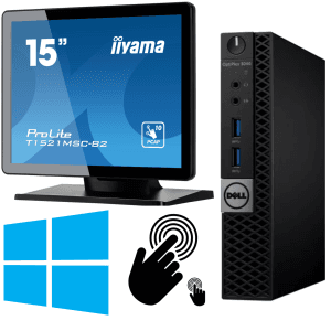 Zestaw POS Monitor Dotykowy 15" / 8GB RA..