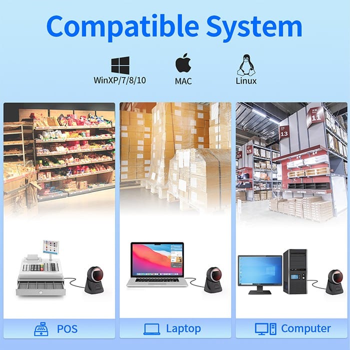 Qoltec Stacjonarny Precyzyjny Czytnik Sk.. - obrazek 6