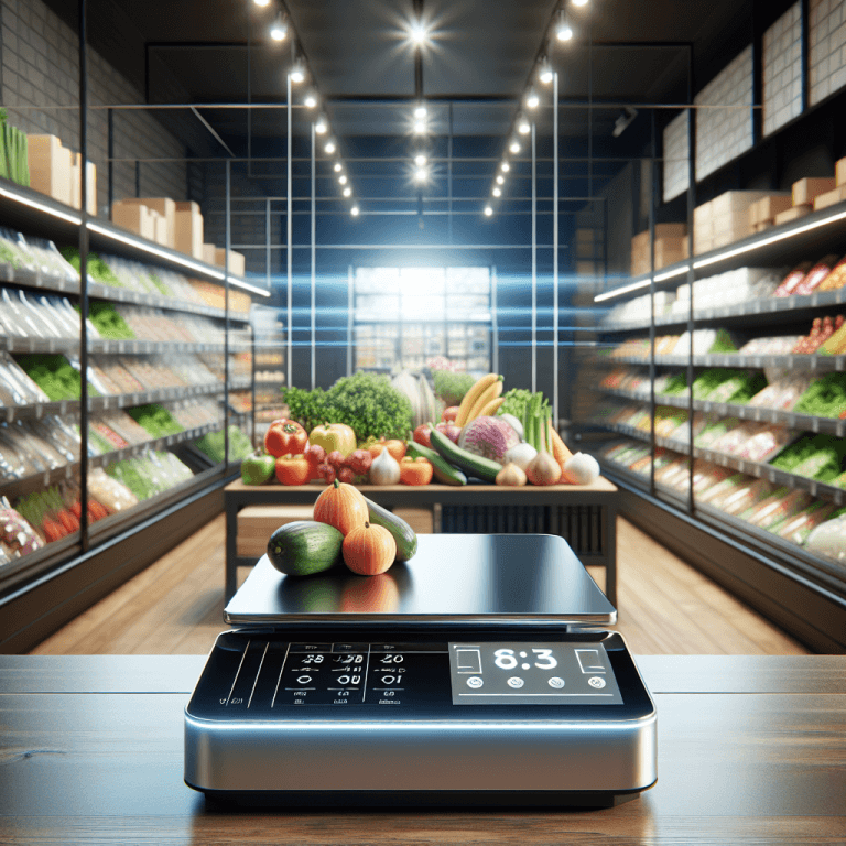 Waga elektroniczna do sklepu spożywczego