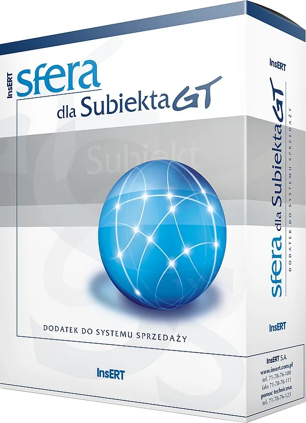 Sfera dla Subiekta GT pudełko