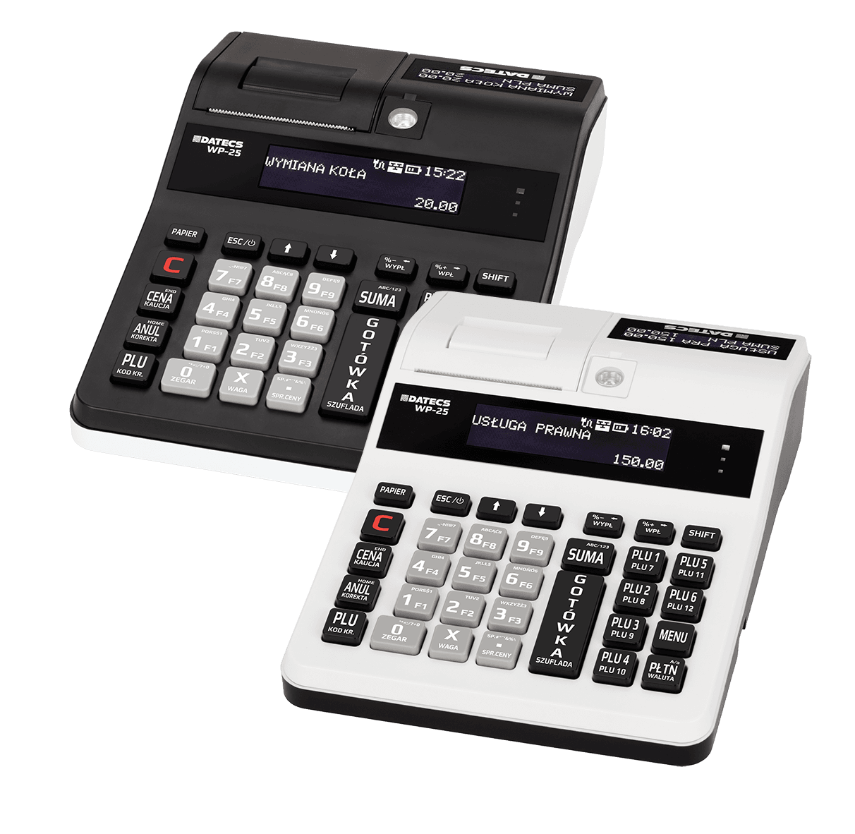 Kasa Fiskalna DATECS WP-25 PLUS LAN WiFi.. - obrazek 2